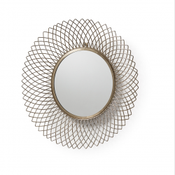 Espejo metal latón