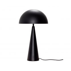 Lámpara metal negra