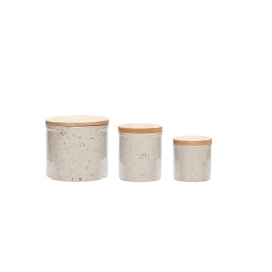 Tarro cerámica con tapa en...